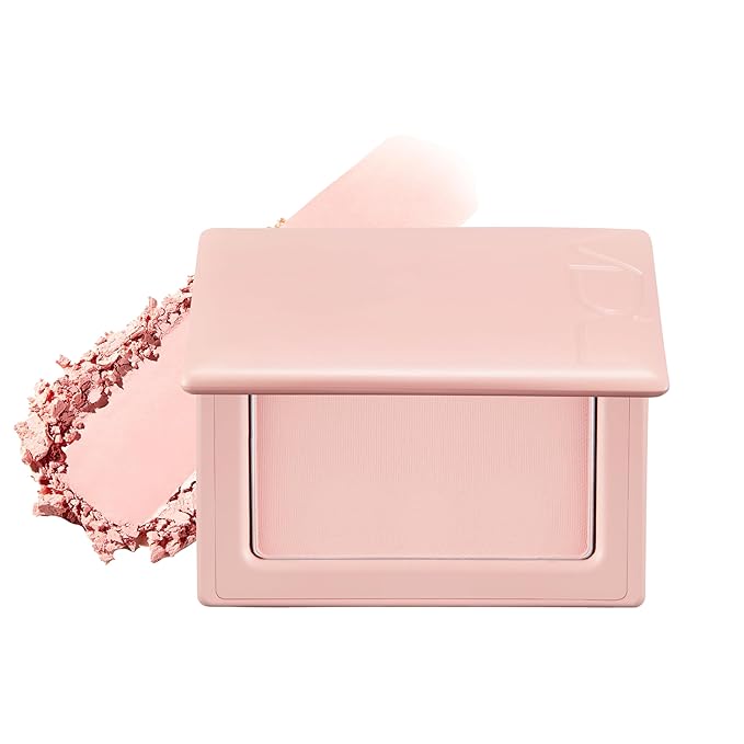 VDL Cheekstain Pastel Blush for Cheeks (Bouncing Peach, 0.2oz) - Lightweight, Velvet Powder Formula - Seamless, Long-Lasting, Natural-Looking Glow | Korean Makeup-Velvo Beauty