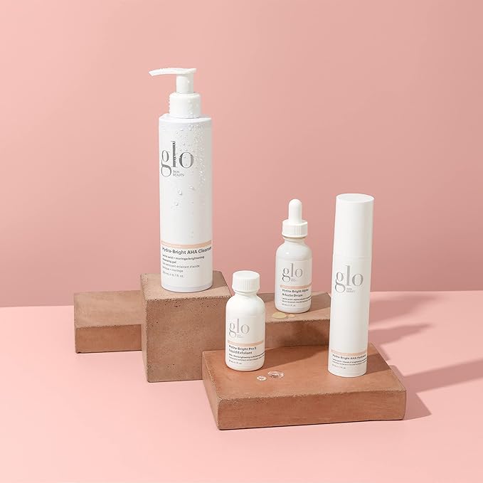 Glo Skin Beauty Brighten + Glow Elevated Essentials Set - Cleanse, Brighten & Hydrate, Targets Dullness, Dark Spots & Sun Damage-Velvo Beauty