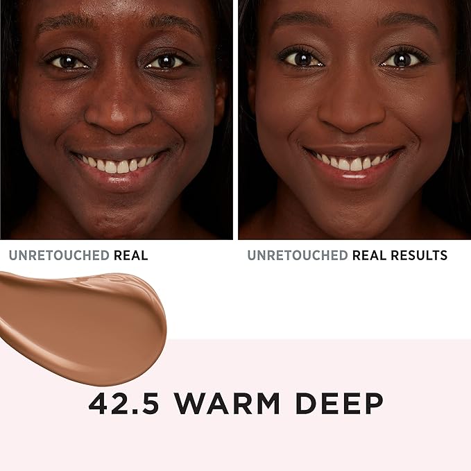 IT Cosmetics Makeup Set - Includes Supersize Bye Bye Under Eye Concealer (42.5 Deep) + Heavenly Luxe Complexion Perfection Concealer Brush (1 fl oz) - with Collagen, Hyaluronic Acid & Antioxidants-Velvo Beauty