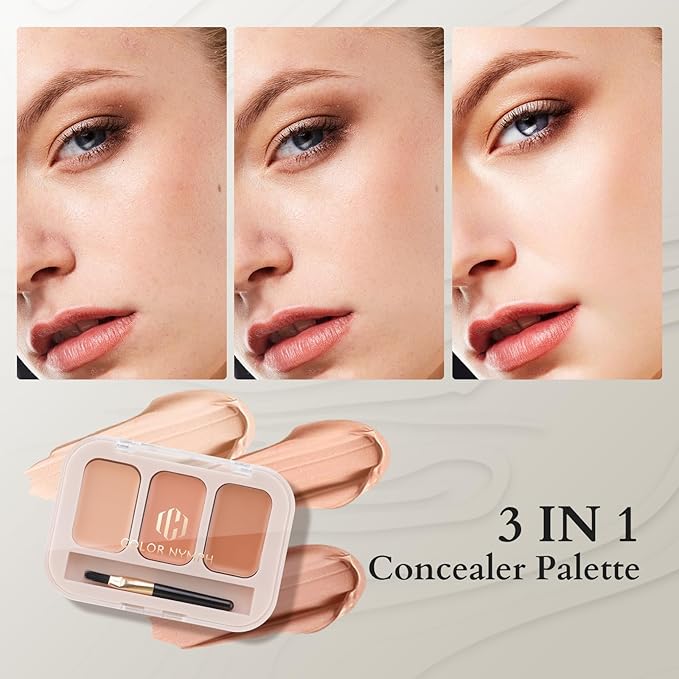 Color Nymph Beginners Makeup Kit for Teens Girls with Cosmetic Bag, Girls Makeup Kit For Women included 9 Color Eyeshadow Palette Concealer Liquid Blush Eyeliner Lipgloss-Velvo Beauty