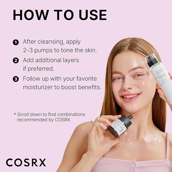 COSRX 6X Peptide Collagen Booster Toner Serum 150mL/5.07 Fl.Oz, Skin Renewal Boosting Facial Essence, Niacinamide & Hyaluronic Acid for All Skin Types, Korean Skincare, Paraben Free-Velvo Beauty