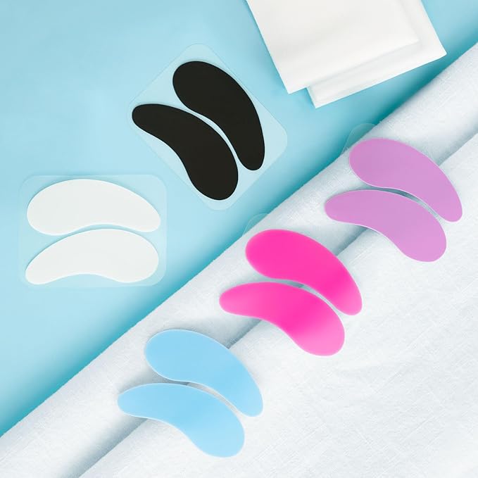 PAGOW 5 Pairs Reusable Under Eye Patches, Silicone Eye Patches, Eye Wrinkle Patches, Under Eye Mask Patches for Skin Care Effect to Reduce Wrinkles & Fine Lines-Velvo Beauty