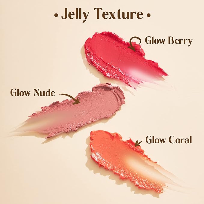 Vegan Tinted, Lip Moisturizer Gifts Sets & Hydrating Lip Balm Set, Natural Lip Balm for Dry Cracked with Argan Oil, Sunflower Oil and Hyaluronic, Not Tested on Animals (3 Packs)-Velvo Beauty