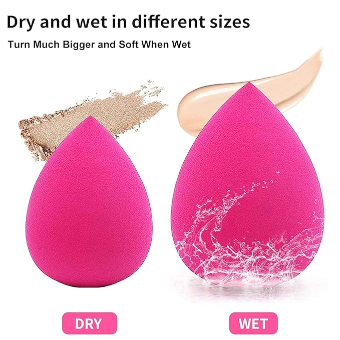 PHOERA Foundation Full Coverage Makeup, Mushroom Head Air Cushion CC Cream Natural Foundation, PHOERA Primer, PHOERA Powder, Brushes Foundation Brush,2 Makeup Sponge(102Nude+ 02Natural CC)-Velvo Beauty