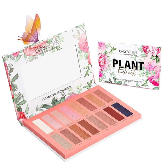 Vegan Eyeshadow Palette, Nude Eyeshadow Palette, 16 Shades Organic Eyeshadow palette high pigmented eyeshadow palette Colorful Eyeshadow Palette Long Lasting Nude Eyeshadow Shimmer Palette-Velvo Beauty