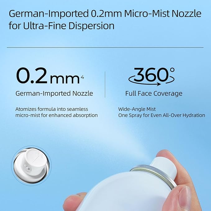 YILIAN Face Mist Natural Facial Spray with HA, Soothing and Calming Sensitive Skin, 10.14 fl. oz. 2 Packs-Velvo Beauty