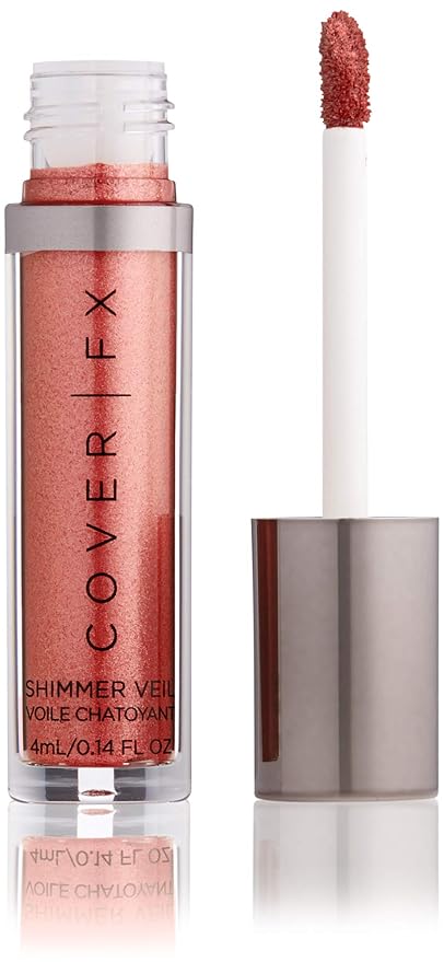 COVER FX Shimmer Veil - Ember - Weightless Cream Shimmer - Crease-Proof - Transfer-Proof Formula - Multidimensional Shine - Eyes, Cheeks and Lips-Velvo Beauty