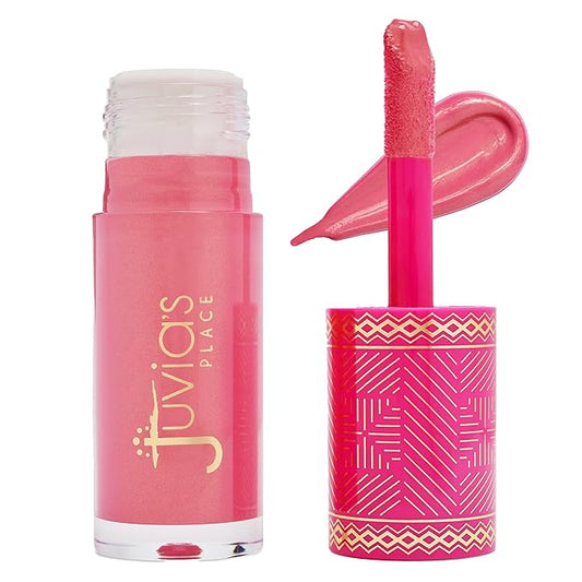 Juvia's Place Blushed Liquid BlushLighter Rosey Posey Glow - Liquid Blush for Cheeks with Luminous Glow, Long-Wearing, Buildable & Highly-Pigmented Makeup Blush, Easy to Blend Liquid Blush-Velvo Beauty