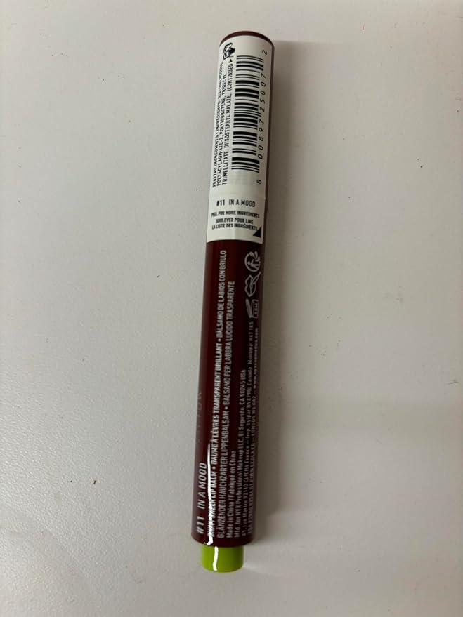 NYX PROFESSIONAL MAKEUP Fat Oil Slick Click, Lightweight, Buildable, Pigmented Vegan Lip Balm - In A Mood-Velvo Beauty