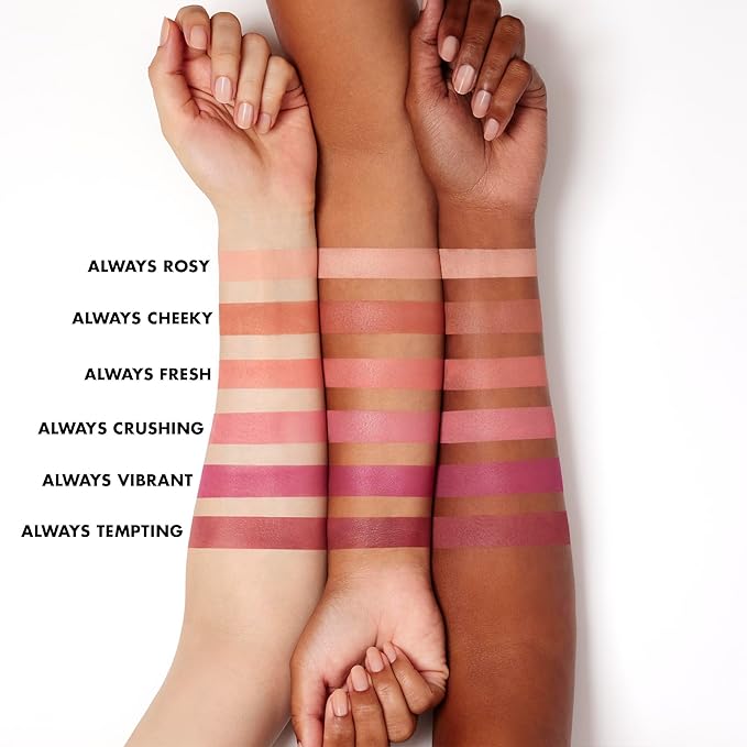 e.l.f. Primer-Infused Matte Blush, Long-Lasting, Lightweight & Buildable Powder Blush, Delivers A Matte Finish, Vegan & Cruelty-Free, Always Vibrant-Velvo Beauty