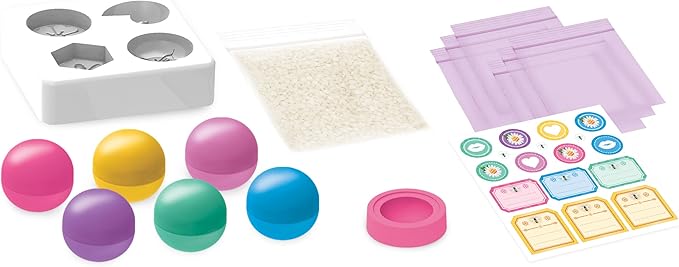 Toys All-Natural Lip Balm Boutique Multicolor, 11" H x 8 1/2" W x 2" D-Velvo Beauty