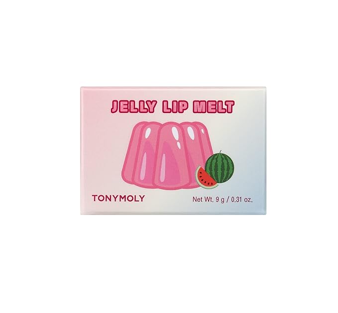 TONYMOLY Jelly Lip Melt, Watermelon, 0.31 Ounce (Pack of 1)-Velvo Beauty
