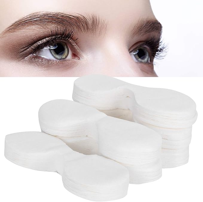 Eye Paper 600pcs Disposable Cotton DIY Eye Paper, Beauty Salon Eye Sheet for Moisturizing Paper Eye s Toner Lotion Paper.-Velvo Beauty