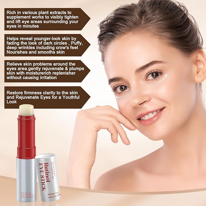 Retinol Eye Cream, Wrinkle Repair Eye Cream for Dark Circles, Under Eye Bag Cream with Retinol & Hyaluronic Acid, Eye Cream Anti Aging to Fight Fine Lines, Reduce Eye Bags,Wrinkles in 3-4 Weeks-Velvo Beauty