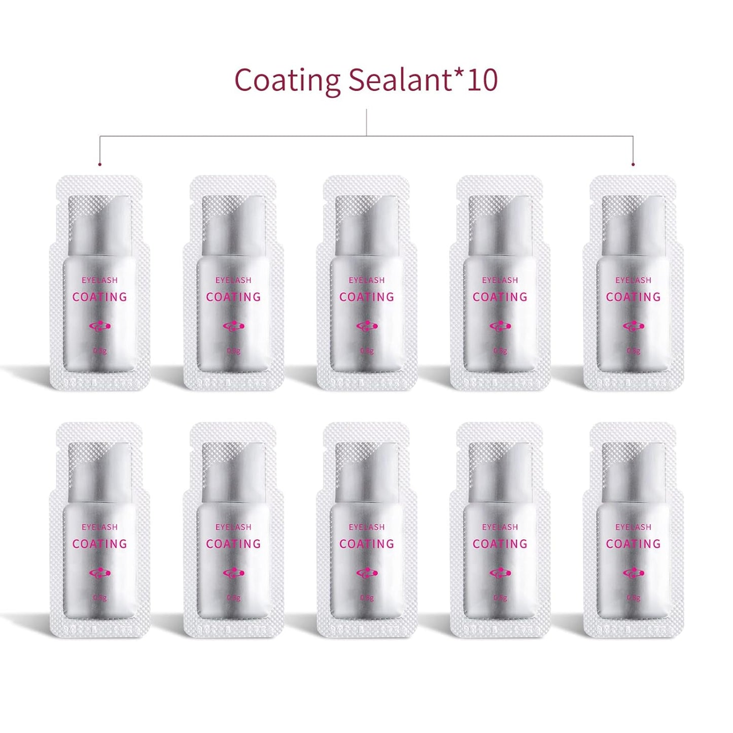 2025 Upgraded Fast Perm Lash Lift Kit Eyelash Perm Kit Eyelash Coating Lotion (Quantity: 10 Packs)-Velvo Beauty