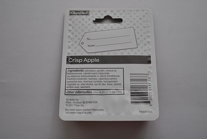 Chapstick Lip Balm - Crisp Apple 0.15 oz/4 g-Velvo Beauty