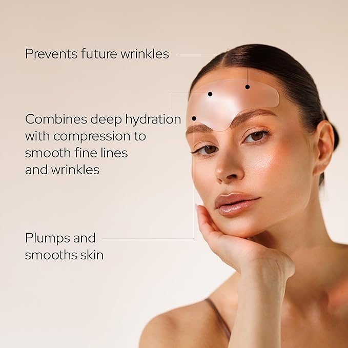 SiO Beauty SuperLift Pack - Wrinkle-Smoothing, Medical-Grade Silicone Patches for Fine Lines - Reusable Up to 10x - Cruelty-Free & Eco-Friendly Beauty Patches for Smile Lines & Crows Feet - 5 Patches-Velvo Beauty