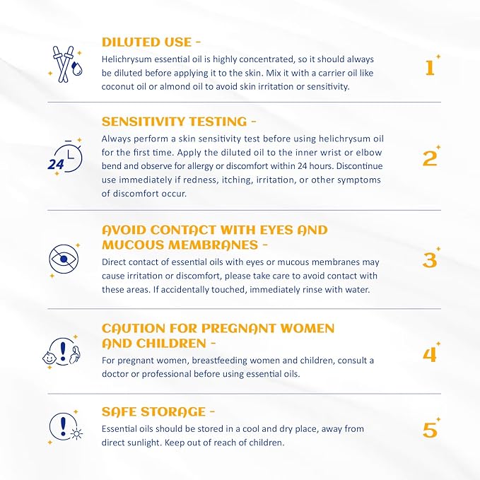 HIQILI Helichrysum Essential Oil for Skin Nourish, Undiluted & Natural, Relieve Fatigue in Body Massage, Reduce Fine Line and Wrinkle, Aromatherapy Diffuser, DIY Floral Scented Gift -100ML-Velvo Beauty