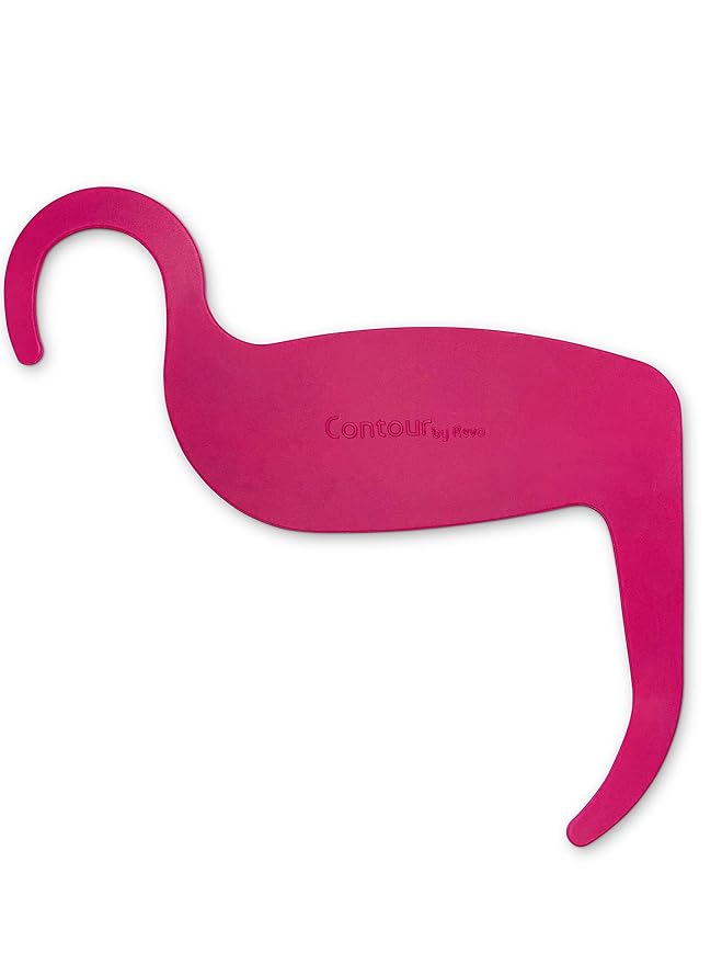 Contour Stencil by Revo - Makeup Kit Brushes Set - Eyebrow Pencil Tint Shaper- Nose Contour Palette Kit Organizer Tool - Contouring Cheeks & Nose - Use w/Foundation Beauty Sponge Bronzer Blush Powder-Velvo Beauty