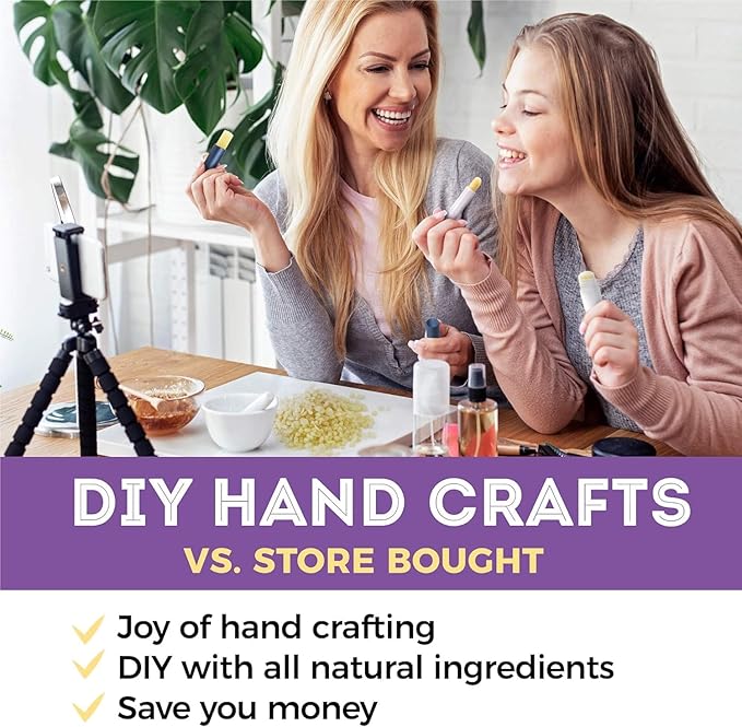 HUNNYBEE Beeswax Pellets 3LB, 100% Pure Bees Wax for DIY Candles, Skin, Body Cream, Face, and Hair Care, Lotions Deodorant, Lip Balm and Soap Making (Pure White, 3 lbs)-Velvo Beauty