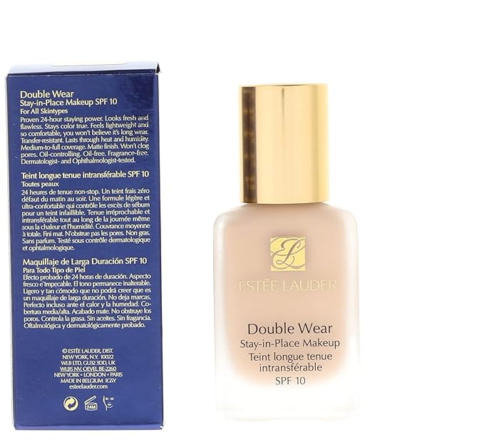 Estee Lauder Double Wear Stay-in-place Makeup Spf 10-2c0 Cool Vanilla By Estee Lauder - 1 Oz Foundation, 1 Ounce-Velvo Beauty