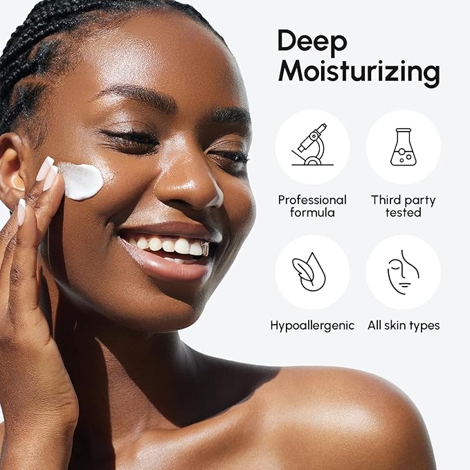 MAREE Face Moisturizer Collagen Cream for Face Gift Set 2 Pack - Hyaluronic Acid & Retinol - Anti-Aging Wrinkle Creams - Crema Para La Cara-Velvo Beauty