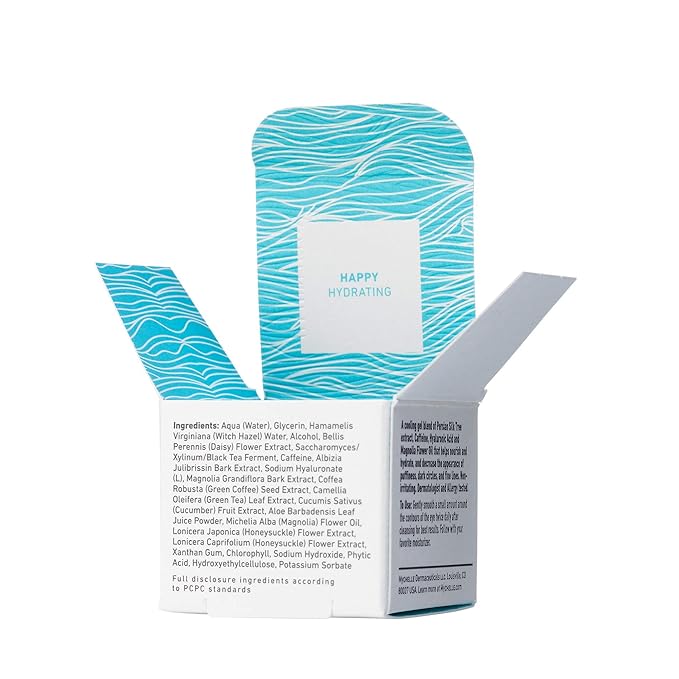 MyChelle Dermaceuticals Ultra Hyaluronic Eye Gel (0.45 Fl Oz) - Rich Hydration for Dry Skin with Vegan Hyaluronic Acid, Help Plump Skin and Help Reduce Appearance of Fine Lines and Wrinkles-Velvo Beauty