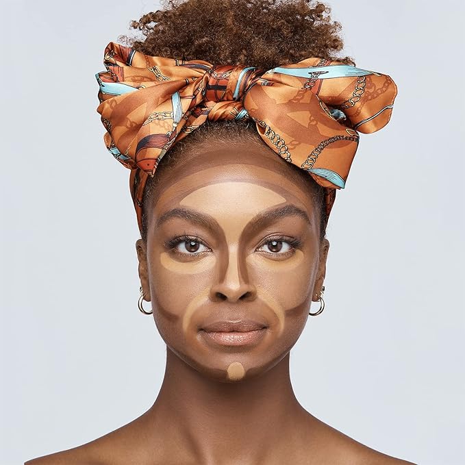 Ruby Kisses HD Concealer & Foundation Flawless Full Cover Brush Face Makeup (Natural Orange Corrector)-Velvo Beauty