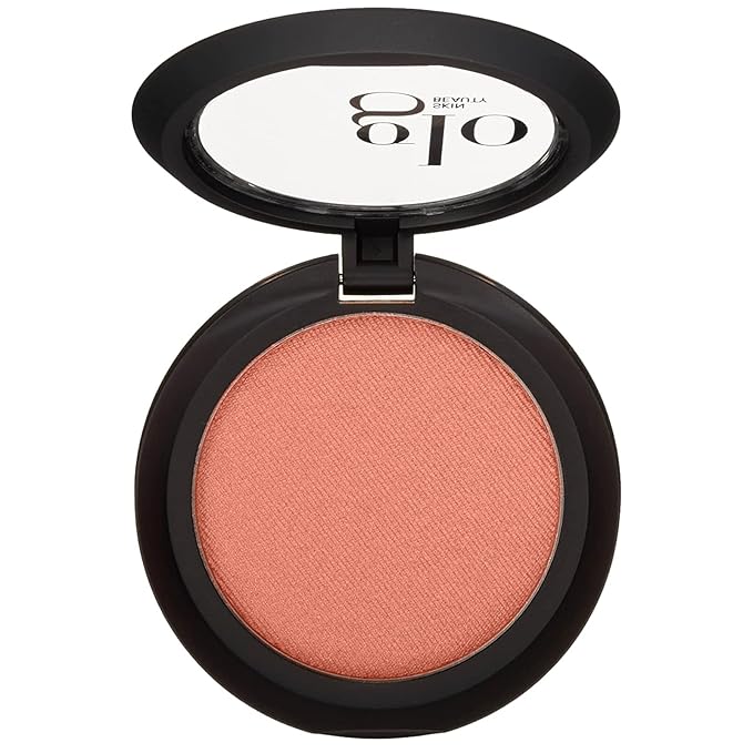 Glo Skin Beauty Blush (Sandalwood) - Pressed Powder Blush for Cheeks, High Pigment Mineral Face Makeup Creates a Natural, Healthy Glow-Velvo Beauty