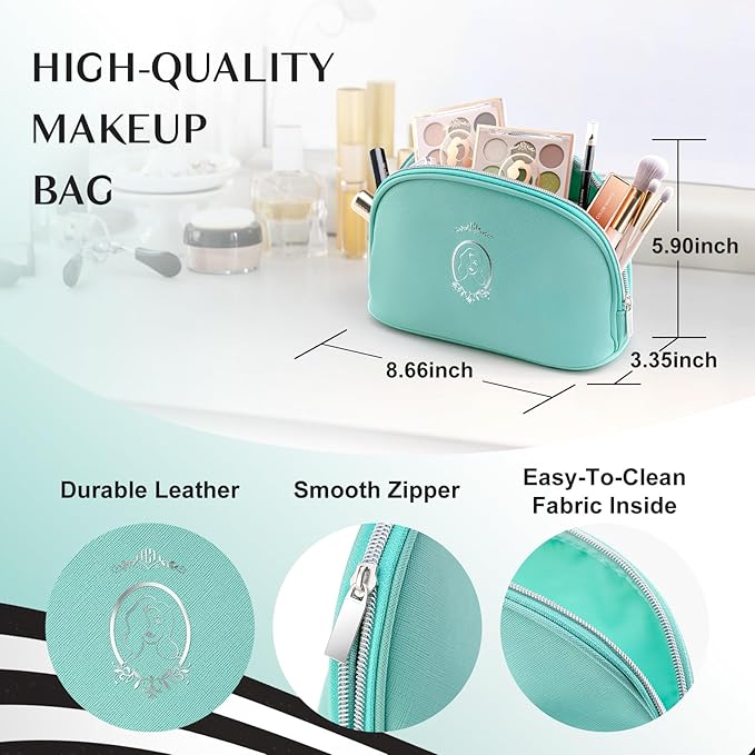 Color Nymph All In One Makeup Kit, Makeup Gift Set for Beginners Teenager Girls with Eyeshadow Palette Blush Lipstick Lip Pencil Eye Pencil Brush Mascara Portable Bag-Velvo Beauty