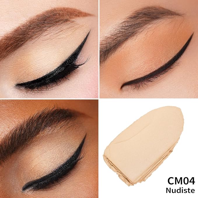 Oulac Matte Eyeshadow 3-in-1 Eyeshadow Eye Primer&Eyeliner Highly Pigmented Waterproof Smudge-proof Long Lasting Wear Smooth&Blendable Formula for Natural Look,Vegan & Cruelty-Free CM04-Velvo Beauty