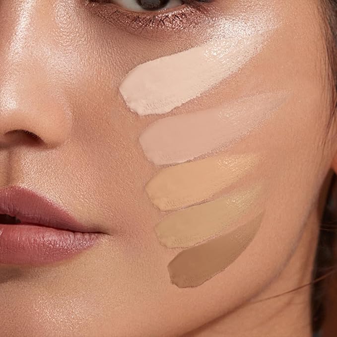 Liquid Foundation Makeup Natural True Skin Tone Full Coverage Concealer Flawless Complexion Blendable Longwear, 103, 1 fl. oz.-Velvo Beauty