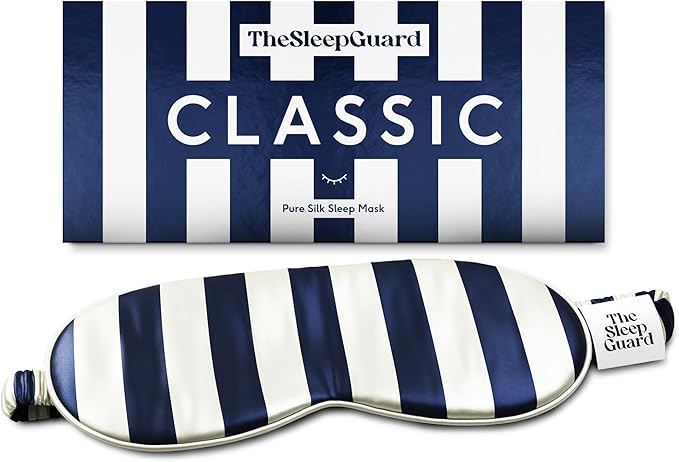 Pure Silk Sleep Mask [100% 6A Mulberry Silk, 22 Momme] Light Blocking Travel Essentials. Eye Masks for Sleeping. Black Oeko-Tex Blindfold. Eye Covers for Men & Women-Velvo Beauty