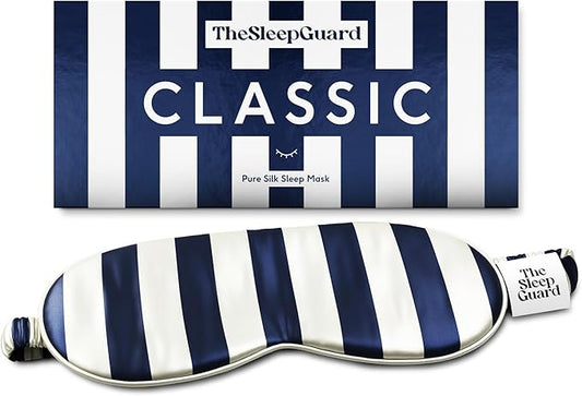 Pure Silk Sleep Mask [100% 6A Mulberry Silk, 22 Momme] Light Blocking Travel Essentials. Eye Masks for Sleeping. Black Oeko-Tex Blindfold. Eye Covers for Men & Women-Velvo Beauty