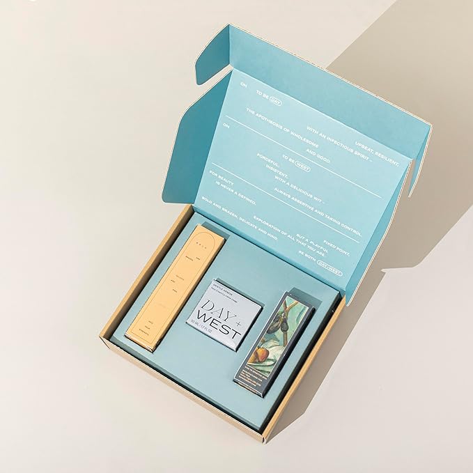 Day+West’s Secret Weapon Kit Skincare Gift Set | Three Sensitive Skin Essentials Including Hydrating Mist, Face + Neck Cream Moisturizer, Facial Oil | With Organic Prickly Pear, Calendula, Vitamin C-Velvo Beauty