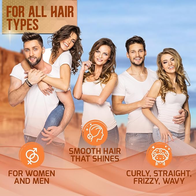 Keratin Shampoo and Conditioner Set - Sulfate and Paraben Free Treatment for Dry Hair - Anti Frizz, Collagen Enriched Formula for Curly or Damaged Hair - Safe for Men and Women with Color Treated Hair-Velvo Beauty