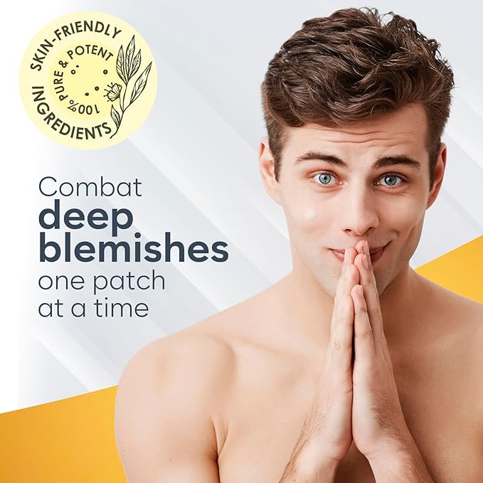 Microdart Acne Patch, Zit Patches for Cystic Acne Overnight Care, Cystic Acne Coverage, Pimple Patches Microdart Technology - Salicylic & Hyaluronic Acid (24 Count)-Velvo Beauty