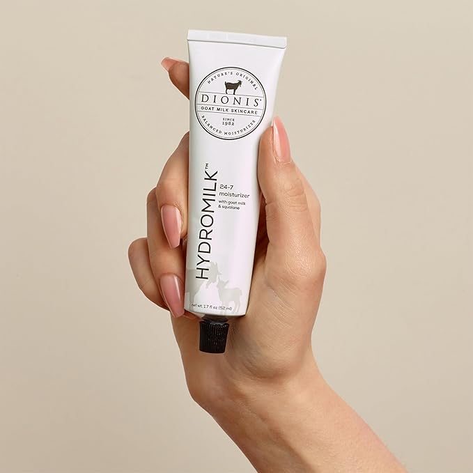 Dionis Goat Milk Skincare 1.7 fl oz Hydromilk 24-7 Moisturizer - Crulety Free, Paraben Free, For All Skin Types-Velvo Beauty