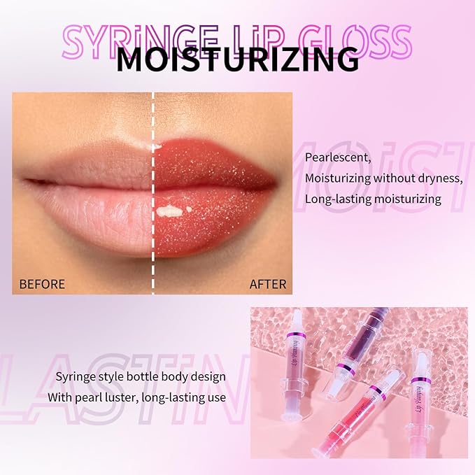 Lip Plumper Booster,Plumping Lip Gloss Spicy Lifter Shimmer Oil Hydrating High-Shine Volumizes Fuller Lip Glass Mirror Glaze Plump and Pout Lip Plumper Nourishing for Women Girls Makeup#2-Velvo Beauty