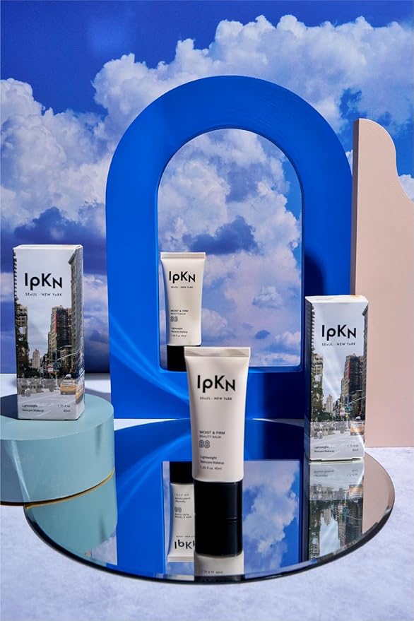 IPKN Moist & Firm BB Cream - Ultra-Hydrating Daily BB Cream with or without SPF40 - Lightweight, Non-Greasy Face Base with Antioxidants for Smooth, Radiant Skin-Velvo Beauty