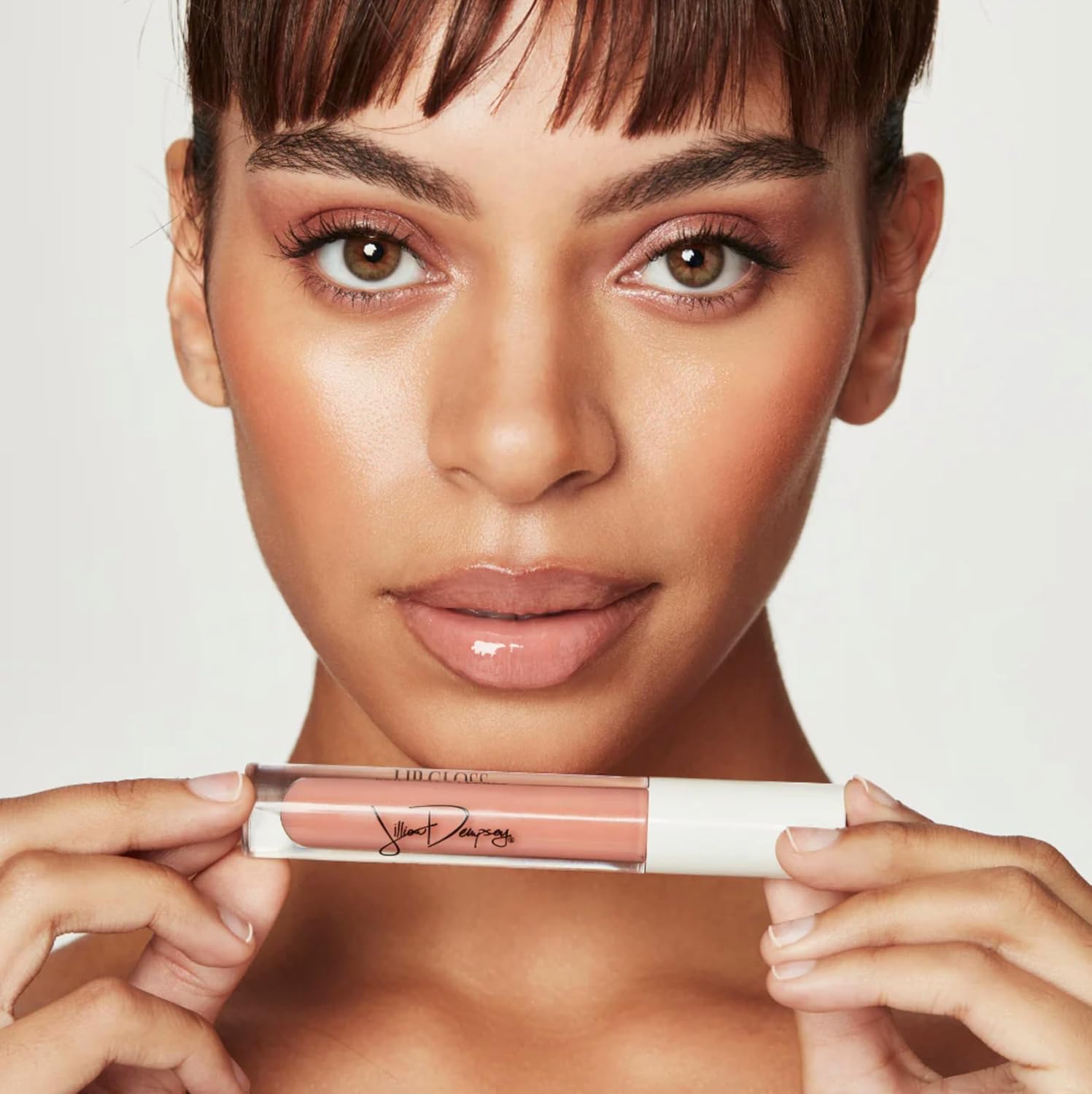Jillian Dempsey Lip Gloss: Enhance, Hydraten & Smooth Lips with Firming & Plumping Benefits, Vegan, 12ml | Plush Nude-Velvo Beauty