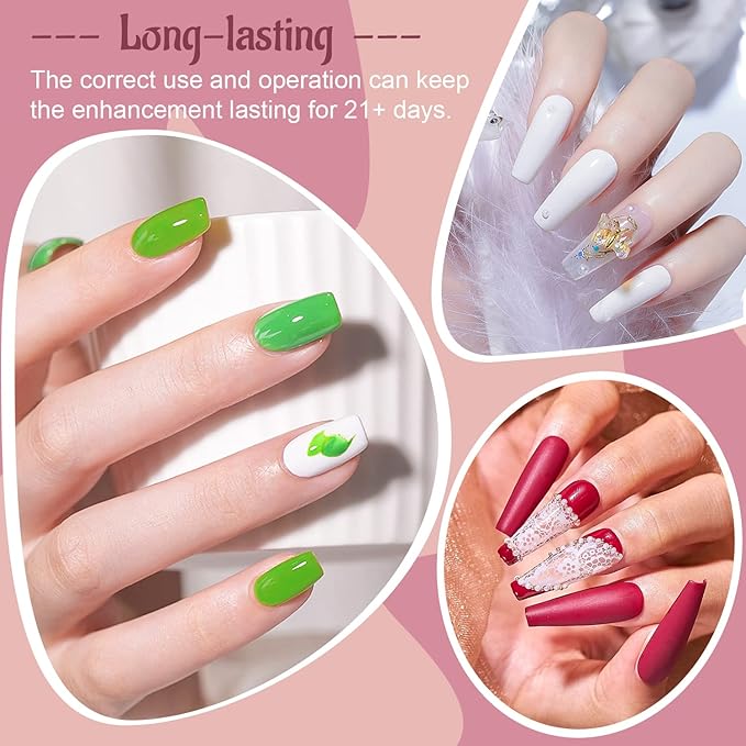 JODSONE Gel Nail Polish Kit 60 PCS with U V Light Soak off Base Top Coat 55 Shine Colors Gel Nail Kit Bright and Dark Brown Wine Red Series Manicure Set for Women and Girls-Velvo Beauty