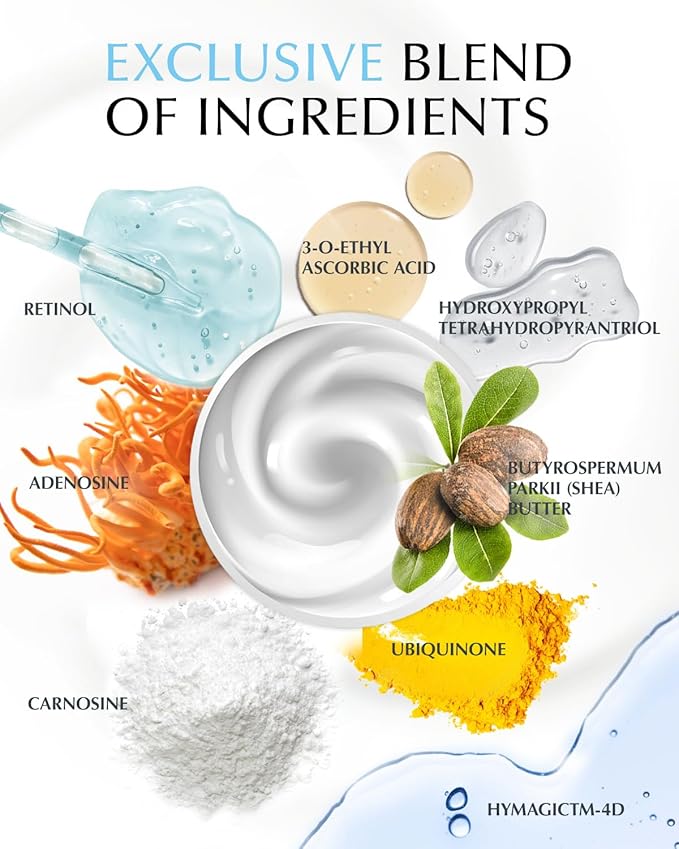 EnaSkin Retinol Cream for Wrinkles: Face Neck Collagen Cream for Tightening Skin - Anti Aging Facial Moisturizer Day and Night for Women and Men 1.7 Fl OZ-Velvo Beauty