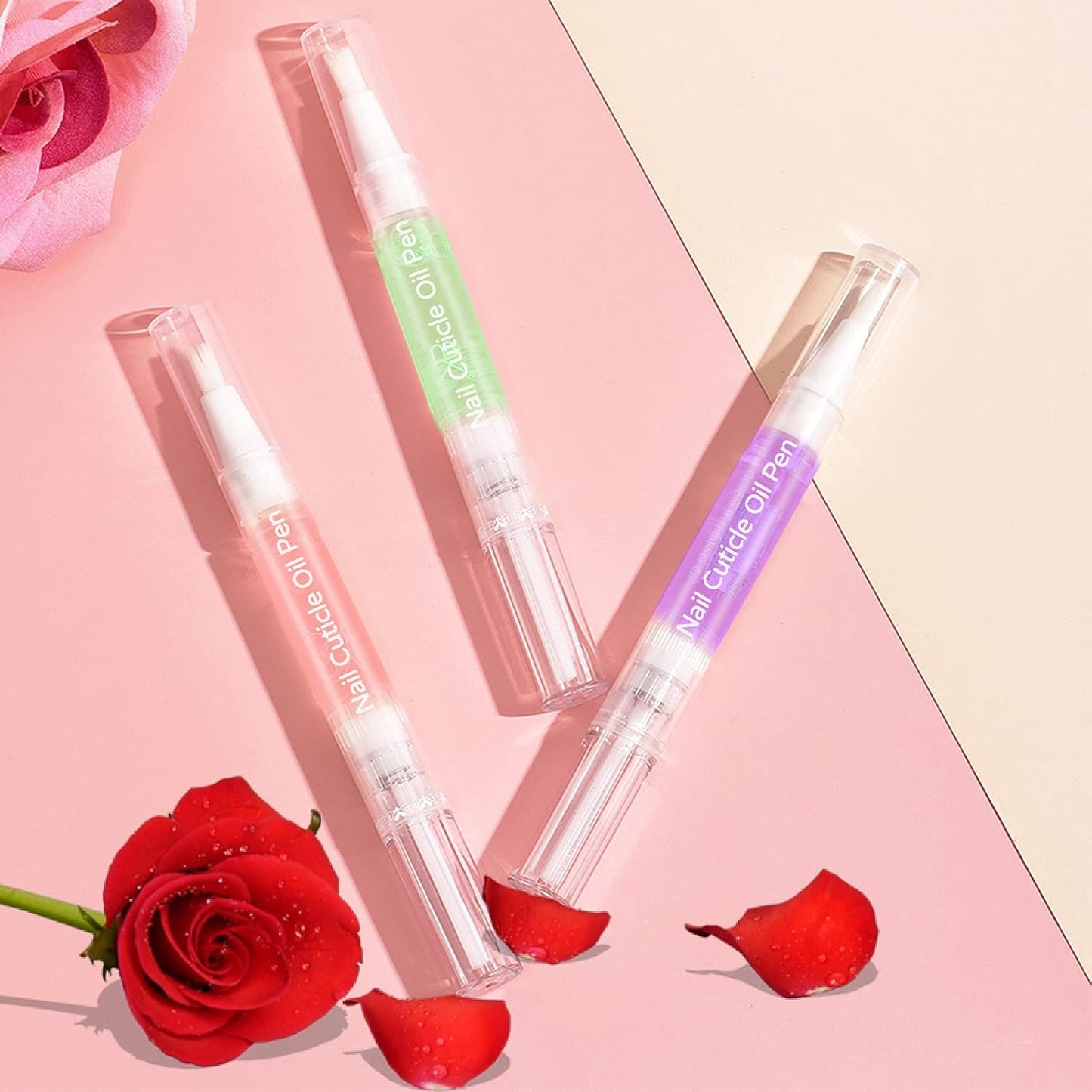 14Pcs Nail Cuticle Oils Nail Nutrition Oil Pen Nail Nourishment Pens 14 Smell Cuticle Revitalizer for Agnail Nourish Skin Nail Care (14pcs)-Velvo Beauty