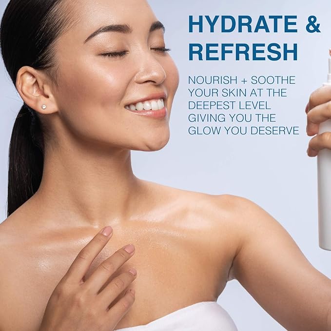 | Face & Body Mist Spray - Hydrating Coconut Water With Moisturizing Hyaluronic Acid | Instant Cooling, Conditoning, Hydrating | 8 FL OZ-Velvo Beauty