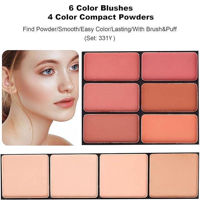 M 58 Color Professional Makeup pallet, Makeup Kit for Women Full Kit, All In One Makeup Kit Set, Makeup Gift Set for women girls (331N)-Velvo Beauty