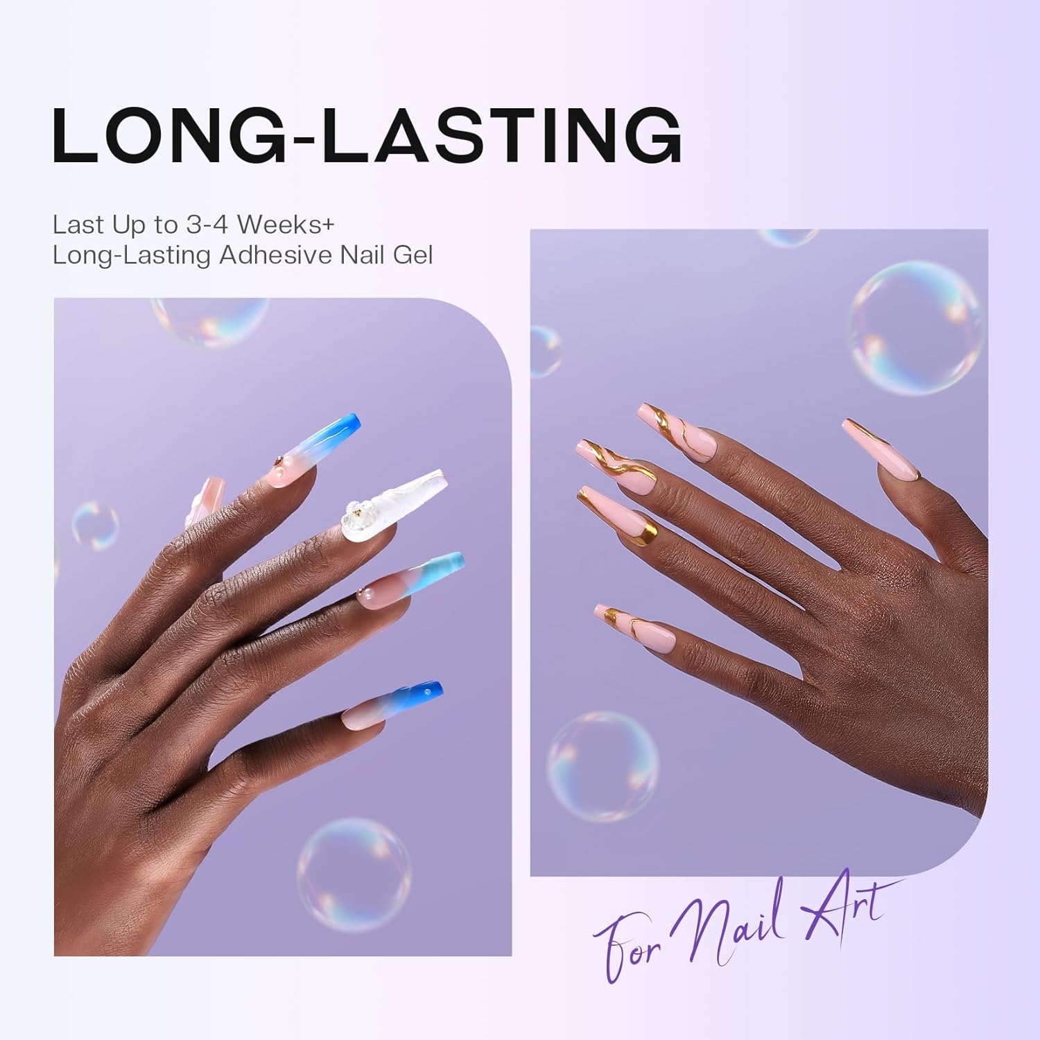 Nail Rhinestone Solid Glue: 30g Super Strong Gel for Nail Gems Charms No Wipe Clear Gel for 3D Nail Art DIY Nail Designs Nail Tech Must Supplies-Velvo Beauty