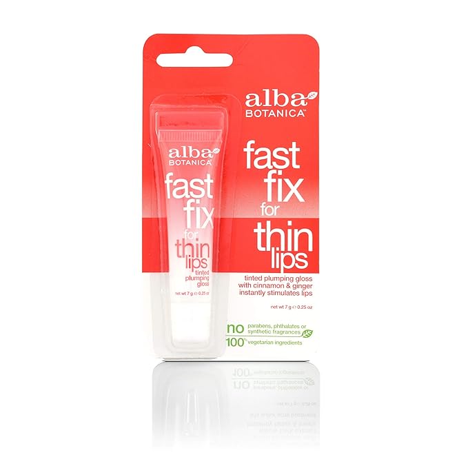 Alba Botanica Fast Fix for Thin Lips, 0.25 oz.-Velvo Beauty