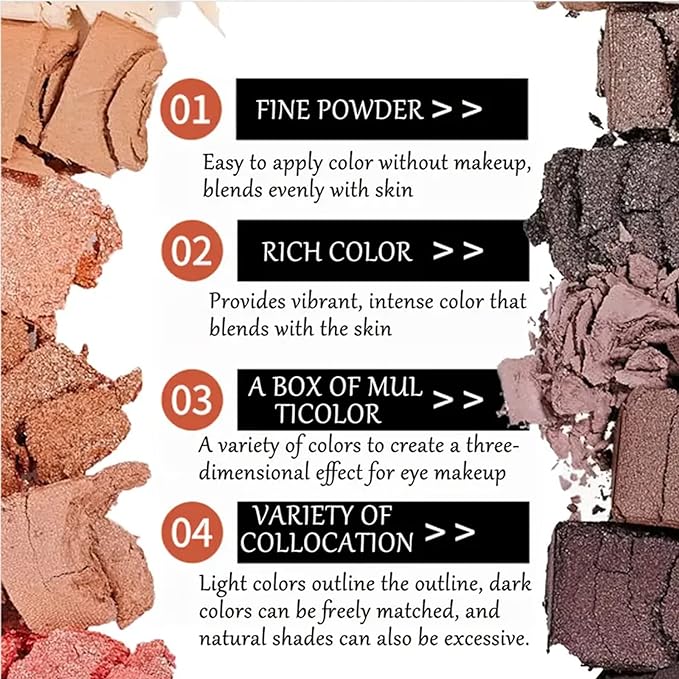 BestLand 12 Colors Makeup Nude Colors Eyeshadow Palette Natural Nude Matte Shimmer Glitter Pigment Eye Shadow Pallete Set Waterproof Smokey Professional Beauty Makeup Kit (Matte Color A)-Velvo Beauty