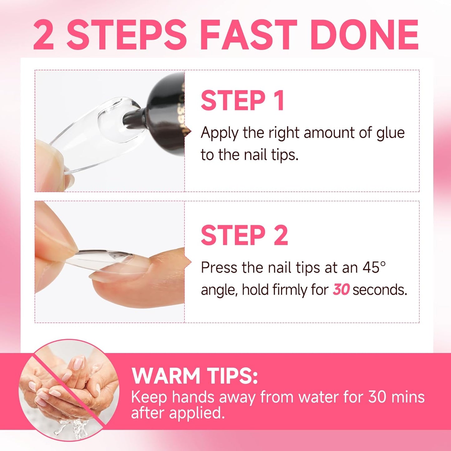 UNA GELLA Lamp-Free Semi Solid Nail Glue for Press Ons: 10ml and Soak Off Gel Nail Glue Remover for False Acrylic Nails 12ml, Super Strong G LUE Quick Removal Kit-Velvo Beauty